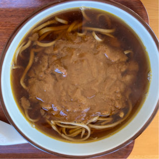 カレー蕎麦(そば処　つくし亭 )
