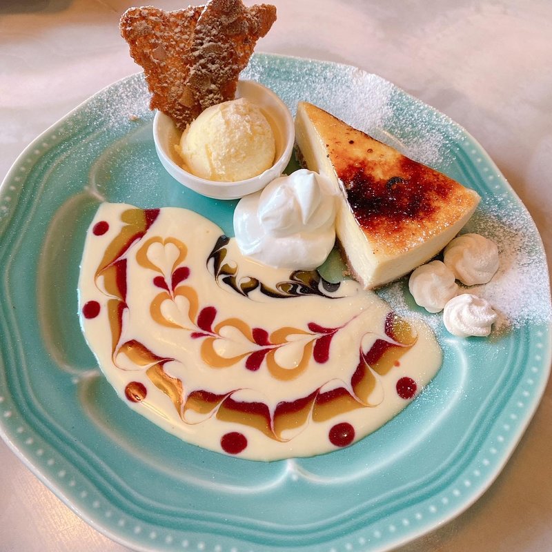 ブリュレチーズケーキ(カフェ デ アゲンダ （Cafe de Agenda）)