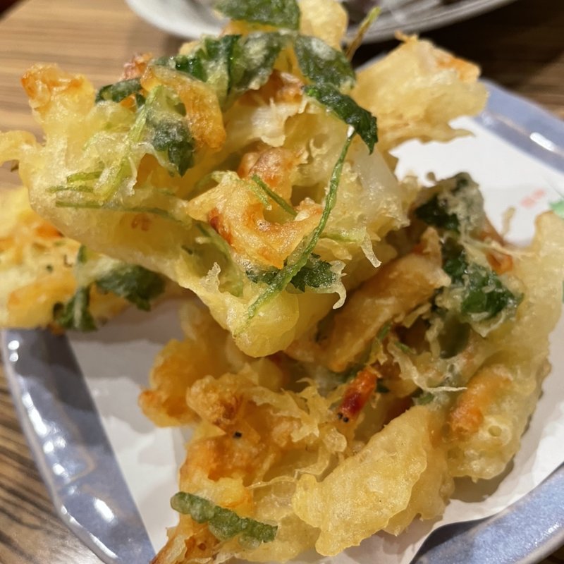 桜エビと玉ねぎのかき揚げ(鈴亭 （リンテイ）)