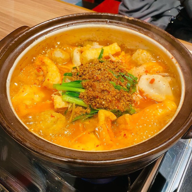 赤から坦々鍋(赤から 横浜中華街)