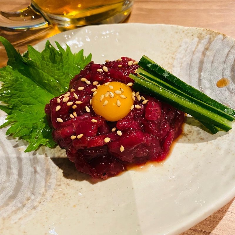 さくらユッケ(赤から 横浜中華街)