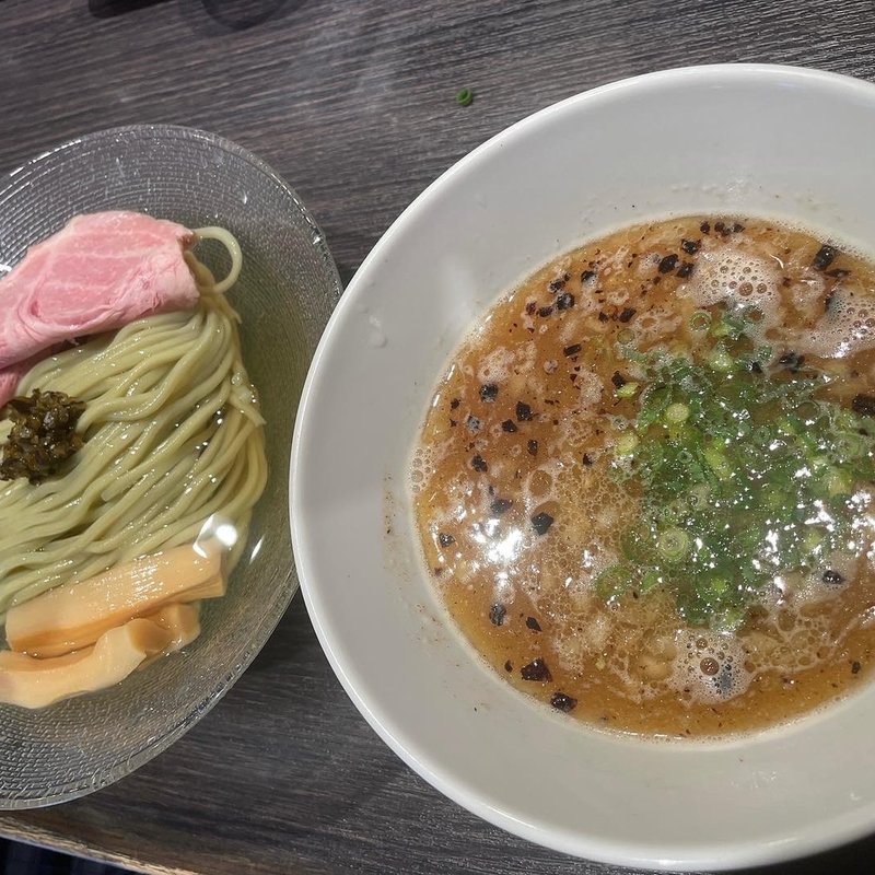 七節の昆布水つけ麺(中華そば十目一八食堂)