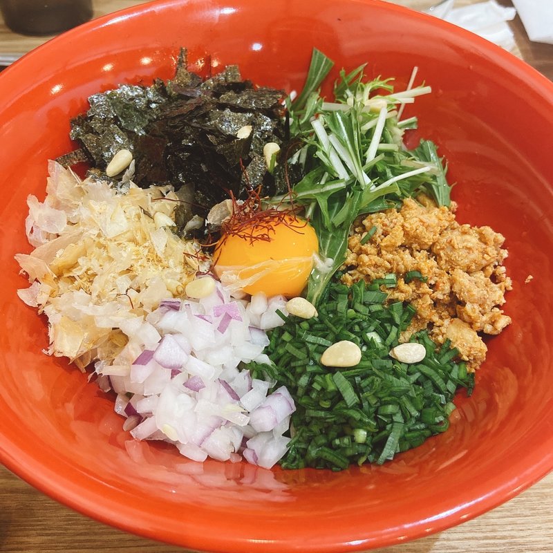 鶏まぜそば(サルタヒコ)