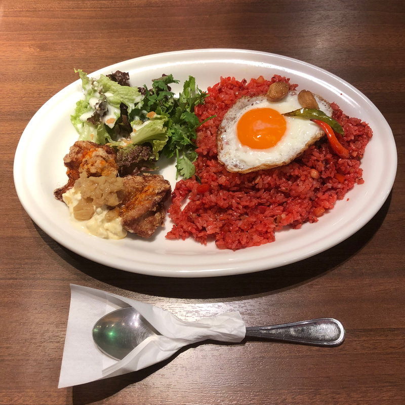 ホットチリガーリックライスプレート(五右衛門 高円寺店 )