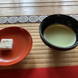 抹茶セット(金閣寺不動釜茶所 )