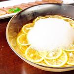 すだち蕎麦(蕎麦屋かぶらや)