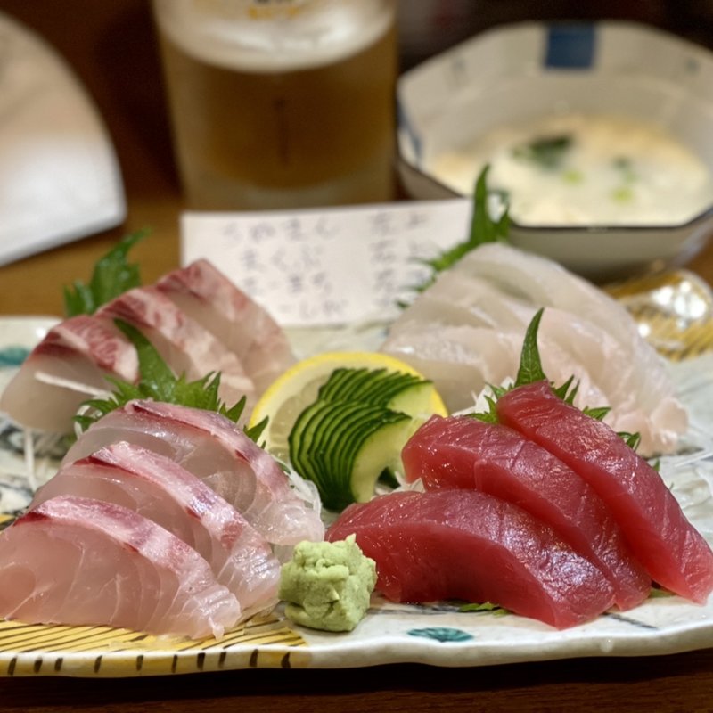 刺身の盛り合わせ(大安丸 久茂地店)