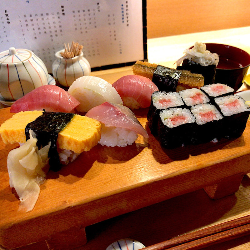 握り寿司 Bセット(上)(スシダイニング ほしの(SUSHI DINING ほしの))