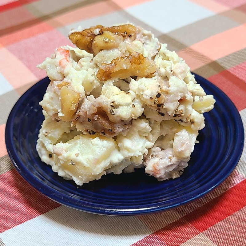 ワインによく合う！ブルーチーズとくるみのポテトサラダ(デリサラキッチン 光が丘店)