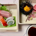 刺身(蟹懐石)