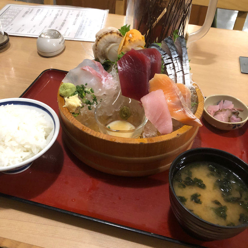 刺身定食(築地食堂源ちゃん 神保町店 )