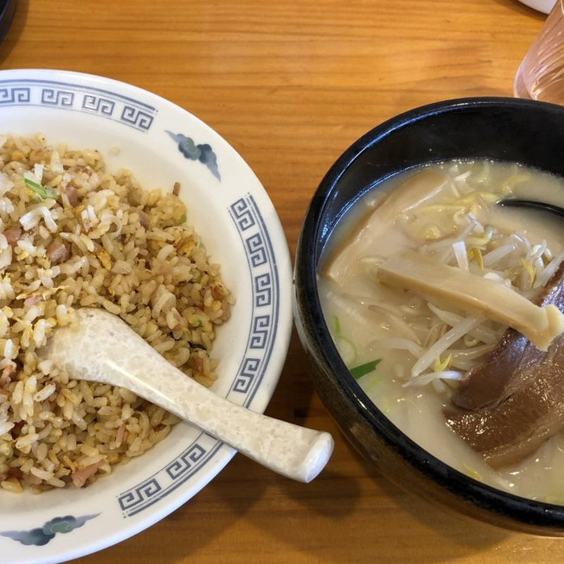 ラーメンセット(豚骨ラーメン)(德盛源)