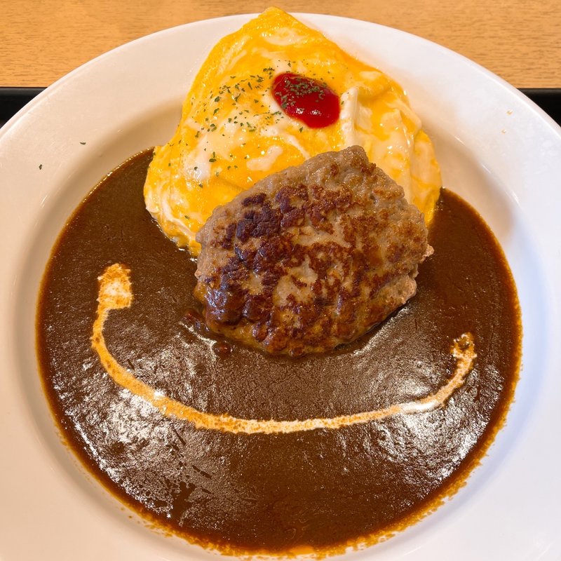 ハンバーグオムレツカレー(松屋 梶が谷店)