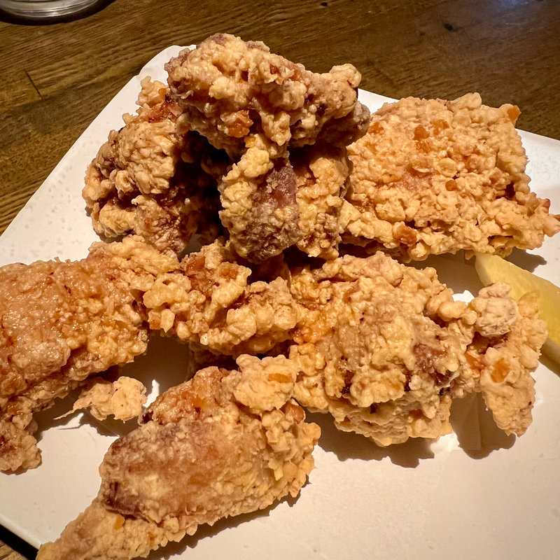 鶏の唐揚げ(5個)(大衆酒場 喰道楽)