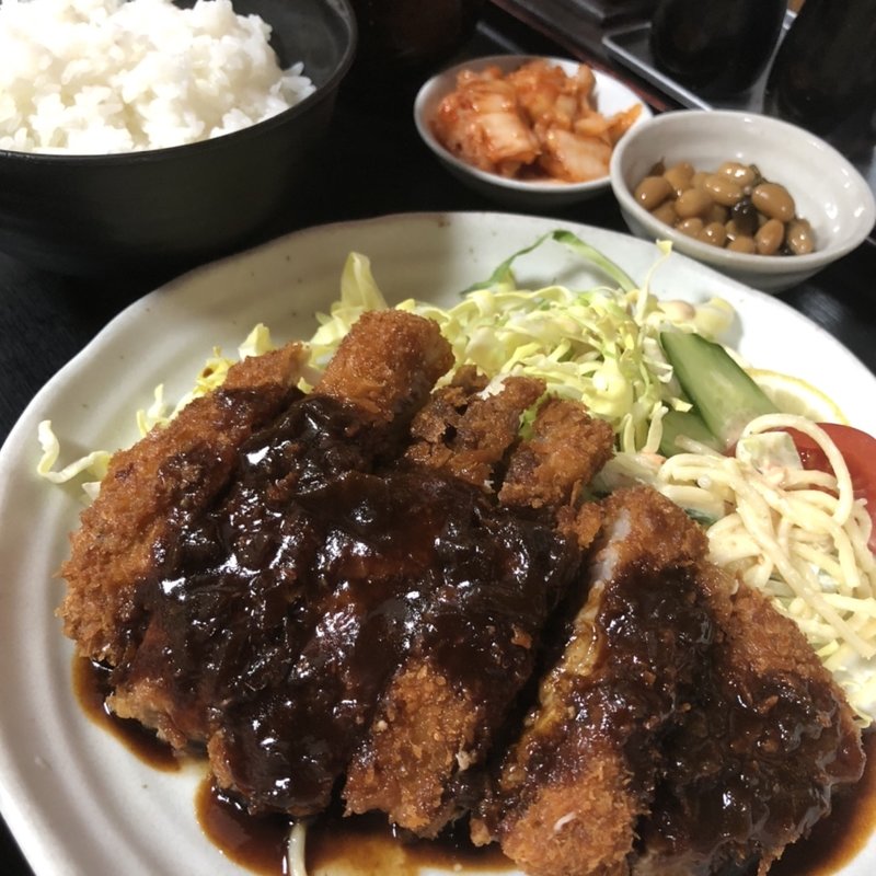 とんかつ定食(松の家)
