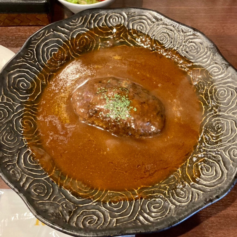 黒バーグステーキ200g(デミグラスソース)(Revo （レボ）)