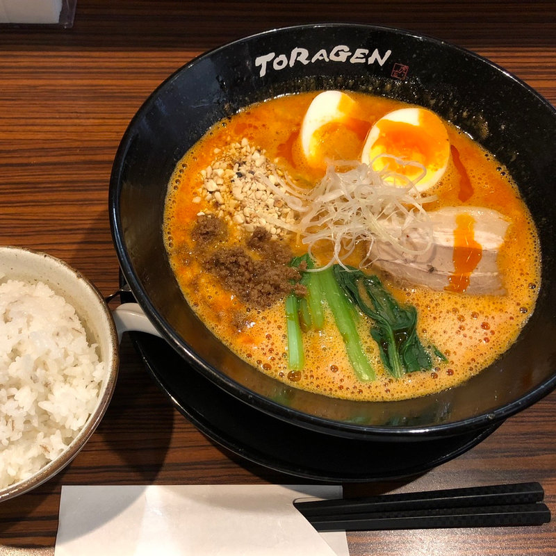 スペシャル坦々麺(虎玄 山之手本店)