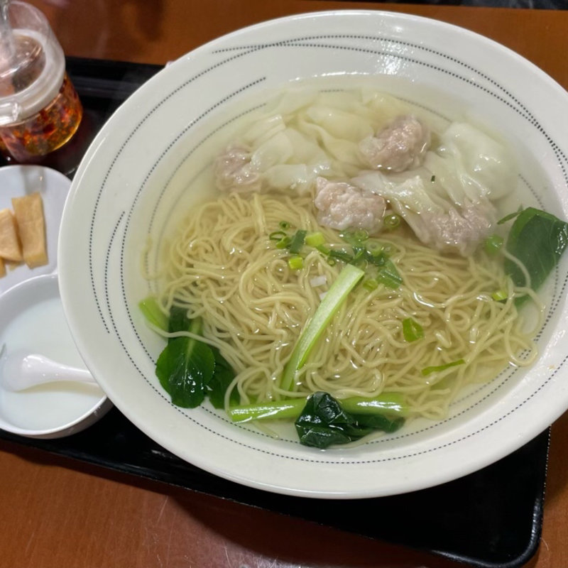 ランチセット　エビワンタン麺(優味彩)