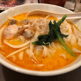 海鮮刀削麺(陳家私菜 五反田店 （チンカシサイ）)