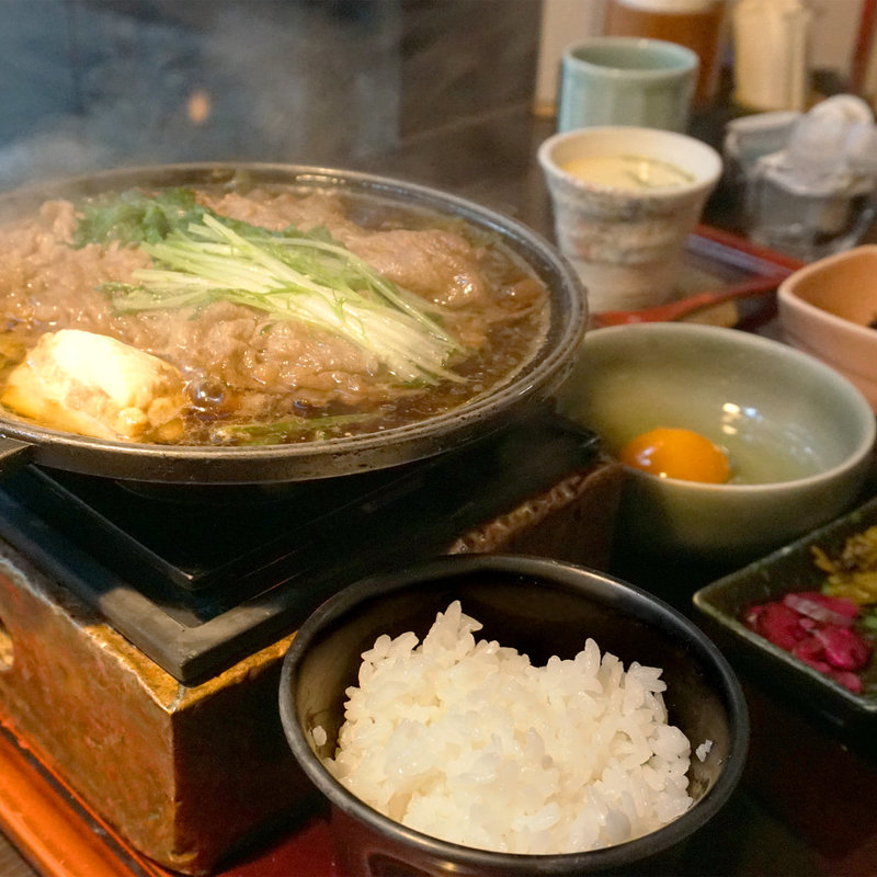 博多和牛すき焼き御膳(しゃぶしゃぶ すき焼きしゃぶ禅 福岡 昭和通り大名店)