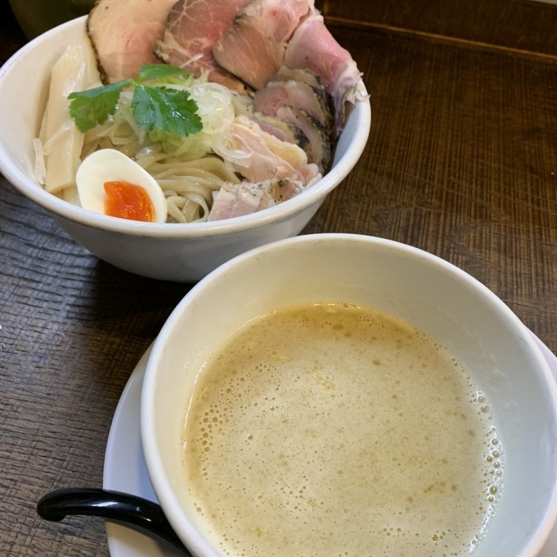 地鶏の贅沢搾りつけ蕎麦(ラーメン家 みつ葉)