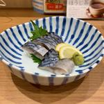 〆サバ刺身