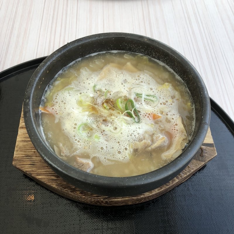 季節の野菜と牛すじのクッパ(水上高原ホテル200 （ミナカミコウゲンホテル トゥーハンドレット）)