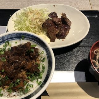 牛カルビ焼肉定食(ぶっちぎり酒場 品川店 )