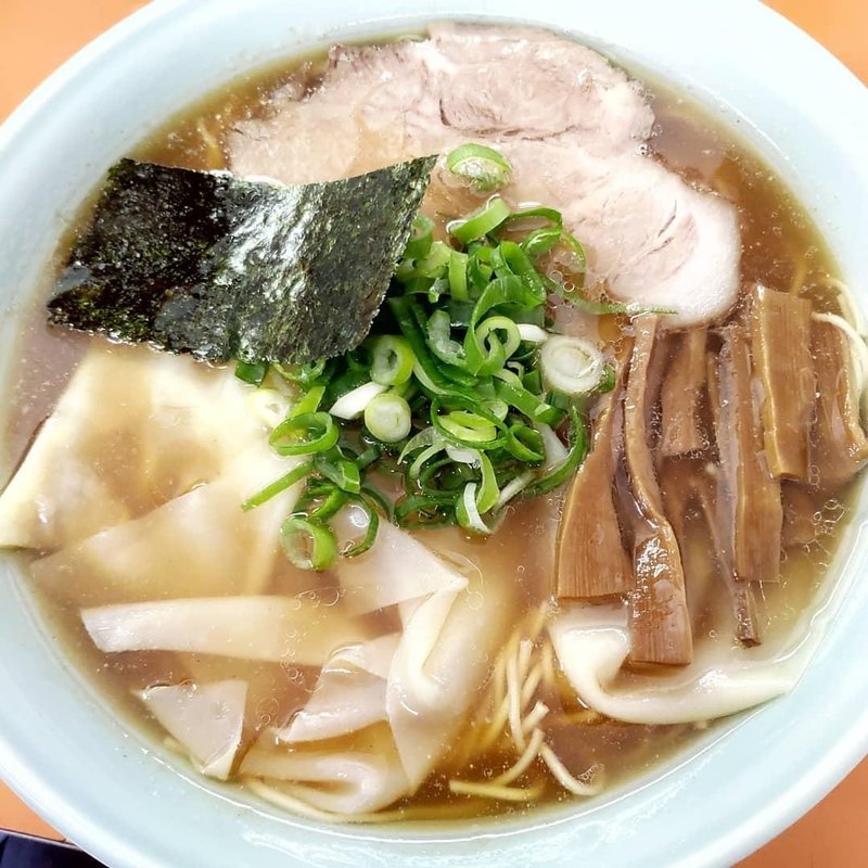 ワンタンメン(支那そば あおば （しなそばあおば）)