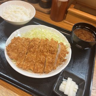 ロースカツ定食(とんかつ まるや 青山店)