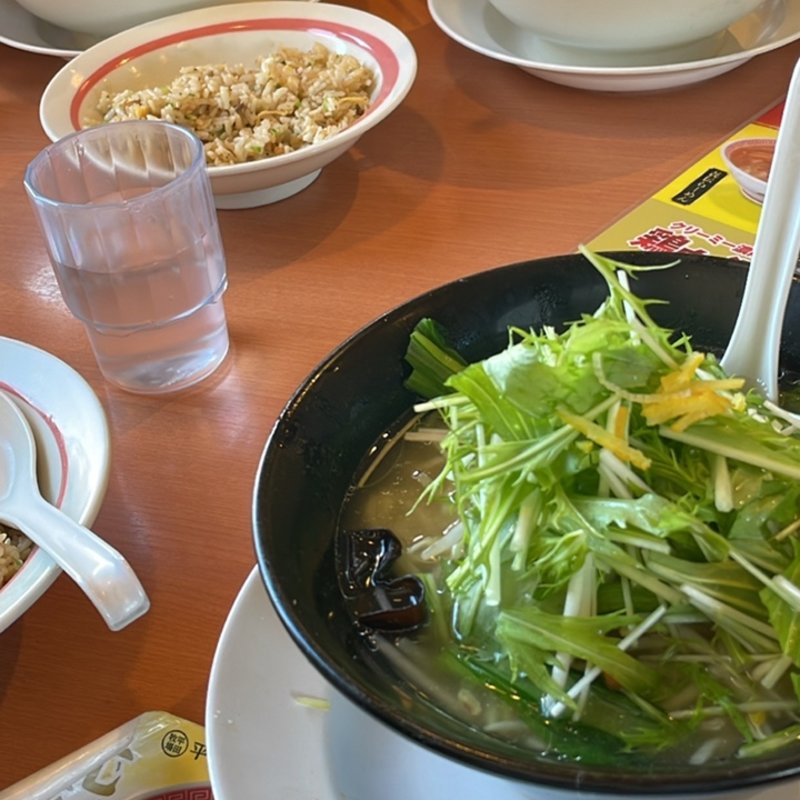 ゆず塩野菜ラーメン(幸楽苑 平松店 )