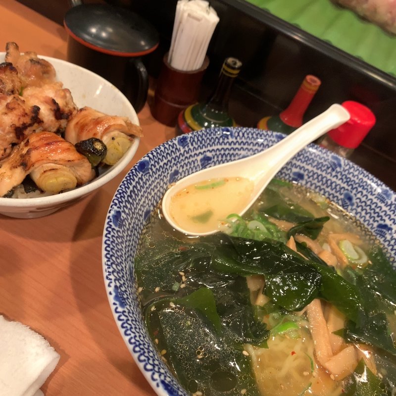 ランチのラーメンセット(鳥政)