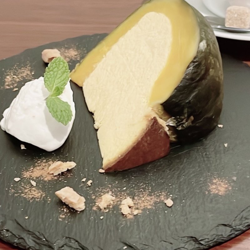 カボチャチーズケーキ(ココフラットカフェ本町)