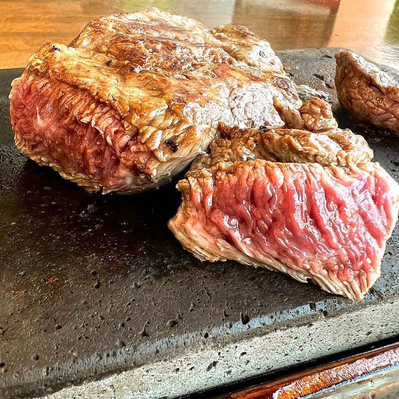 ミスジステーキ150g(やっぱりステーキ8th 久茂地店)