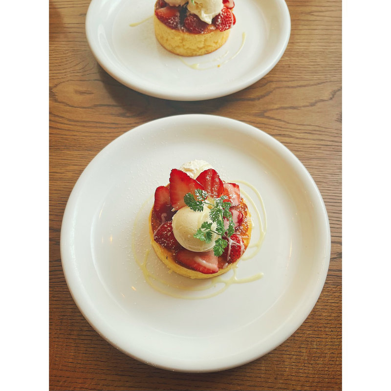 ランチオムパンセット(平日限定)(カフェ アクイーユ 恵比寿)