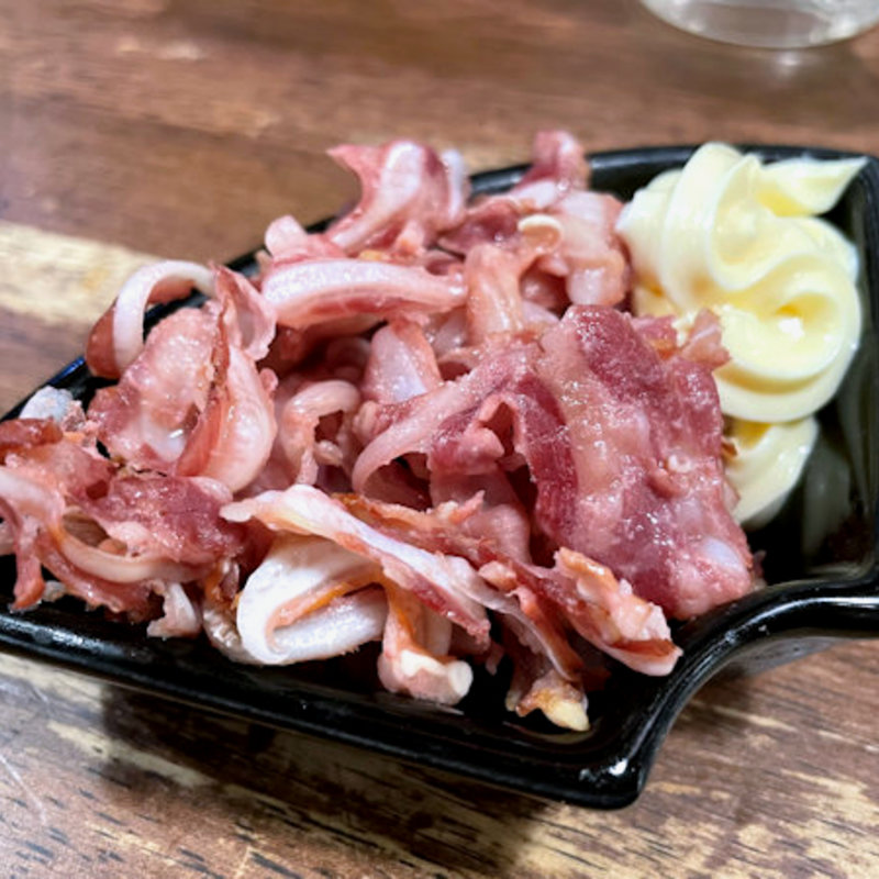 豚ののどナンコツ 一味マヨネーズ(もつ煮込み専門店 沼田 （もつにこみせんもんてん ぬまた）)