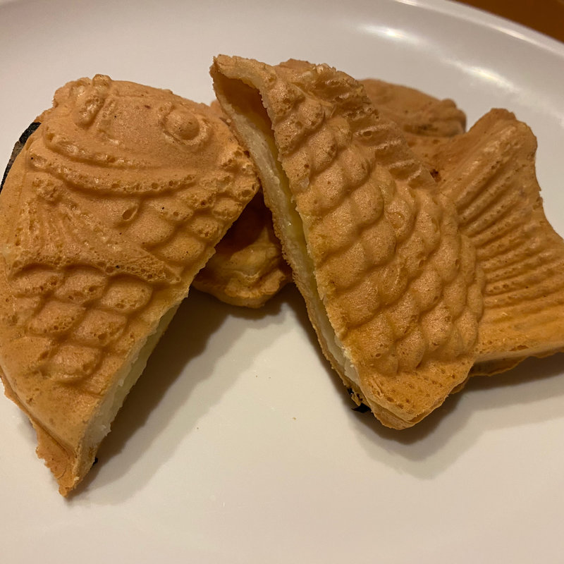 たい焼き(カスタード)(文左亭 宇治北店 )