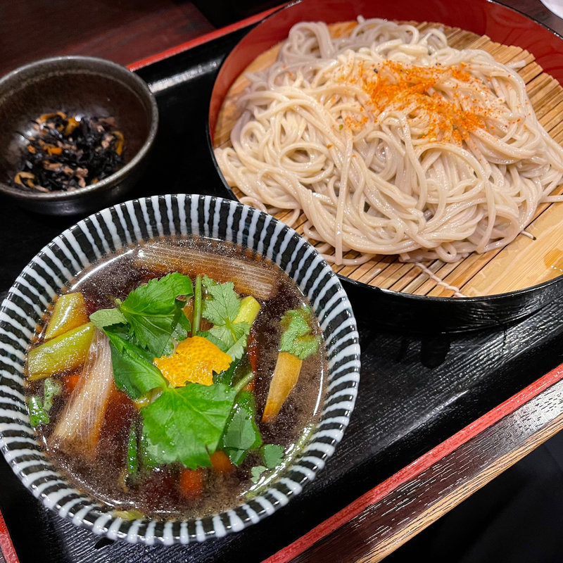 鴨つけ蕎麦(鴨しゃぶ粋玄)