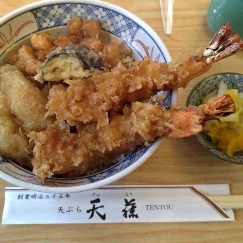天丼(天ぷら 天藤(てんとう))