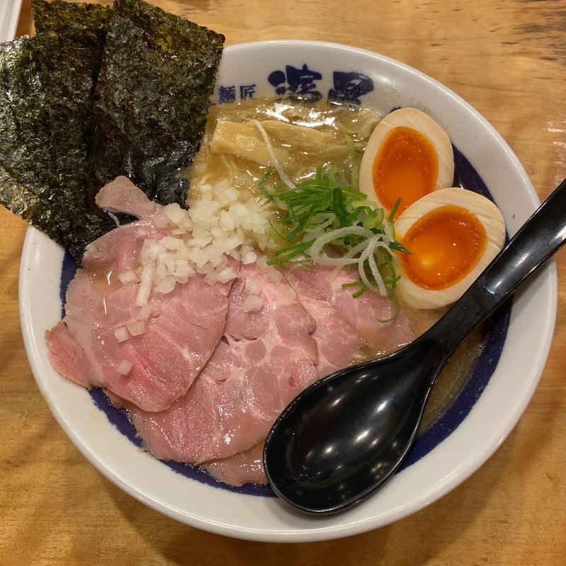 特製煮干しそば(濃厚煮干しそば 麺匠 濱星 関内本店)