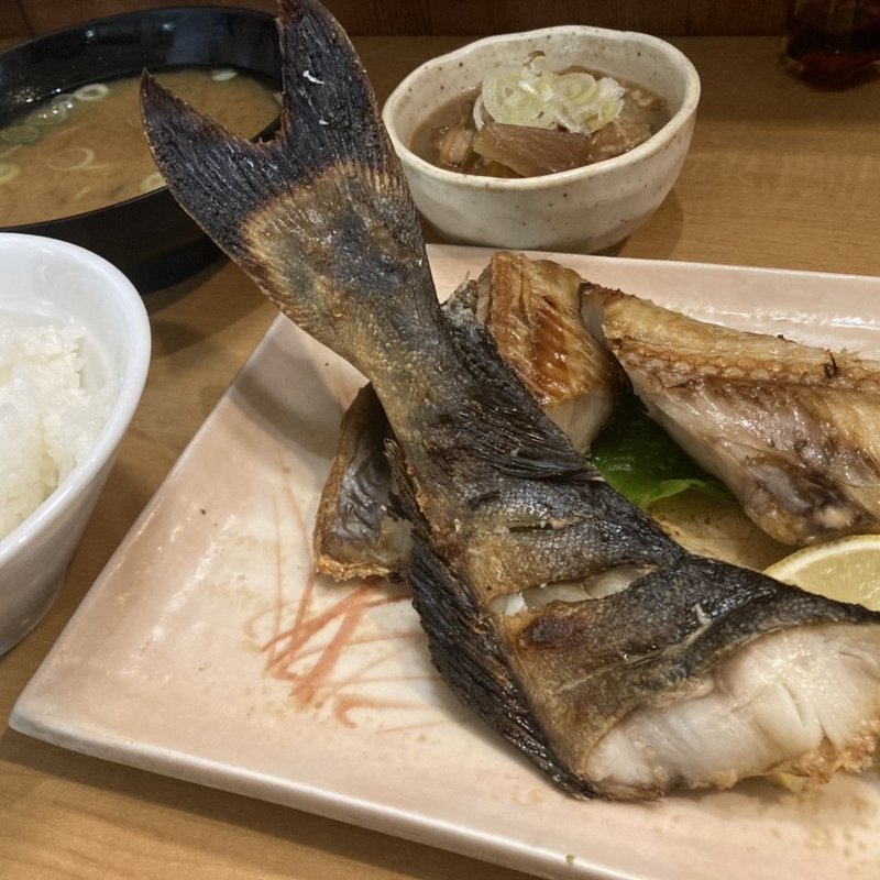 ほっけ定食(小池寿司食堂)