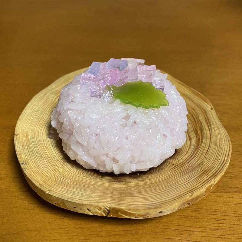 あじさいおはぎ(赤紫)(口福堂 イオン八事店)