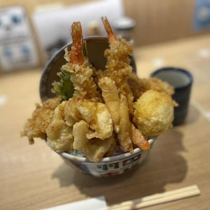 特上羽田市場天丼(羽田市場　池袋サンシャイン60通り店)