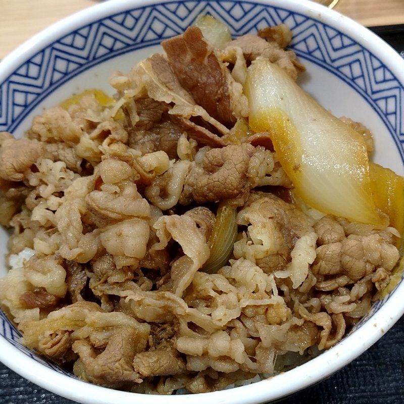 牛丼 並盛(吉野家 笹塚京王クラウン街店)