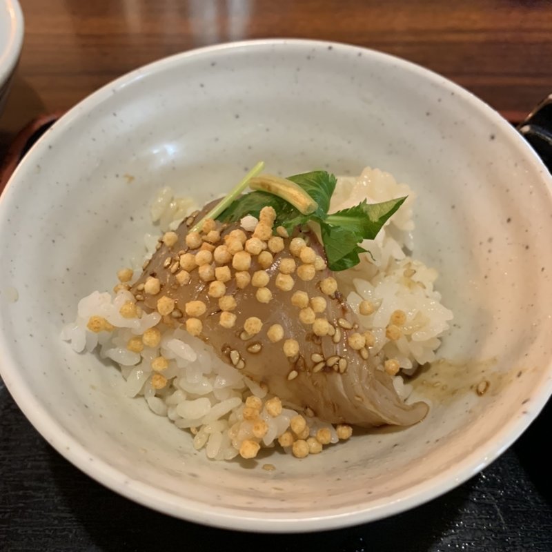 鯛茶漬け御前(郷土料理 五志喜 本店 （ごしき）)