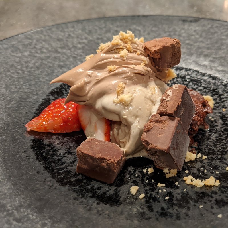 チョコ、苺ジェラート(ete)