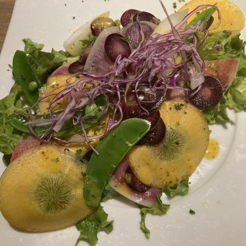 湘南野菜のサラダ(フランス酒場ル•フォセ872)