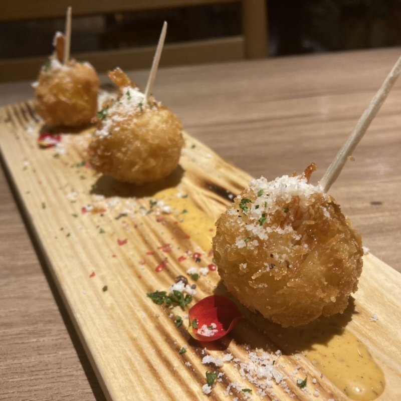 海老クリームのミニコロッケ3個(フランス酒場ル•フォセ872)