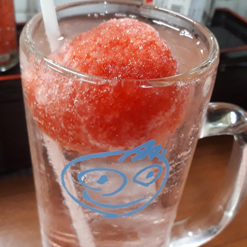 自家製シャーベットサワー(大衆食堂2.0 とぽす)