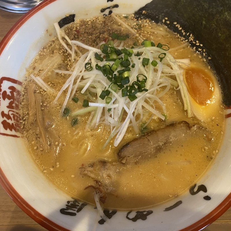 味噌ラーメン(函館麺や 一文字 亀田本町店 （函館亀田本町五稜郭駅前店）)
